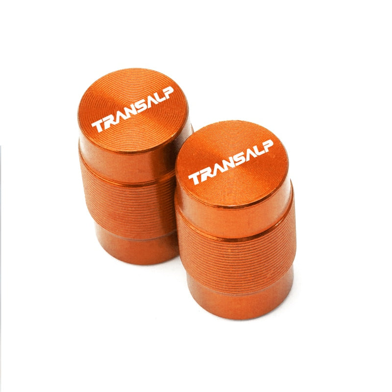 Motorcycle Accessorie Wheel Tire Valve Stem Caps For HONDA TRANSALP 600 650 700 XLV Transalp CNC Airtight Covers new motorbike