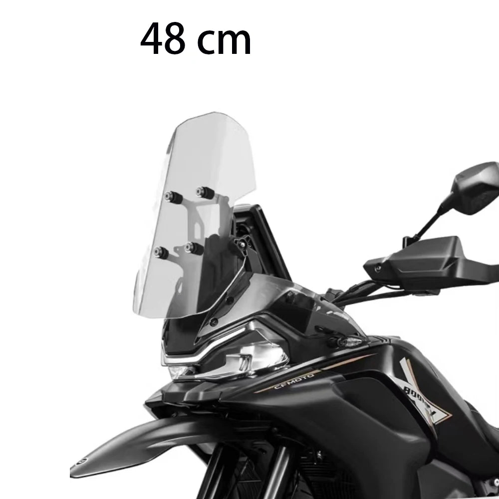 For CFMOTO 800 MT-X 800MTX 800MTX NEW Anti Windshield 800MT-X 800MT X Motorcycle Heightened Windshield Accessorie 2024-2025
