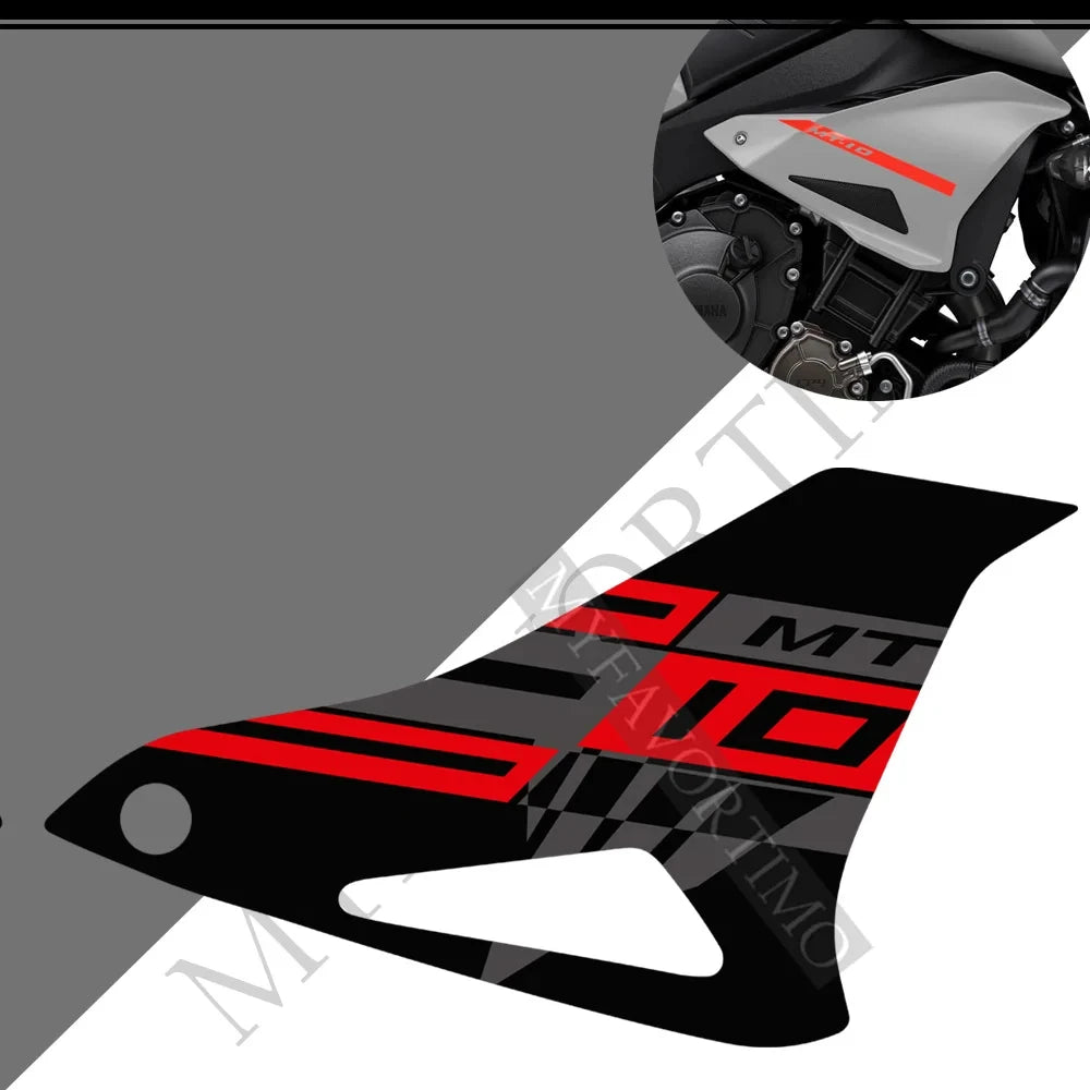 For Yamaha MT10 FZ moto Stickers Tank Pad Protector Fairing Fender Motorcycle Knee Decal Fuel MT-10 2016-2021