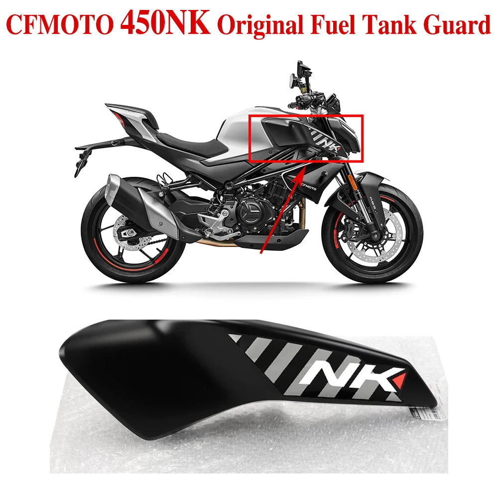 For CFMOTO Original Accessories 450NK Tank Front Guard Side Panel Deflector Cover Motorcycle Housing