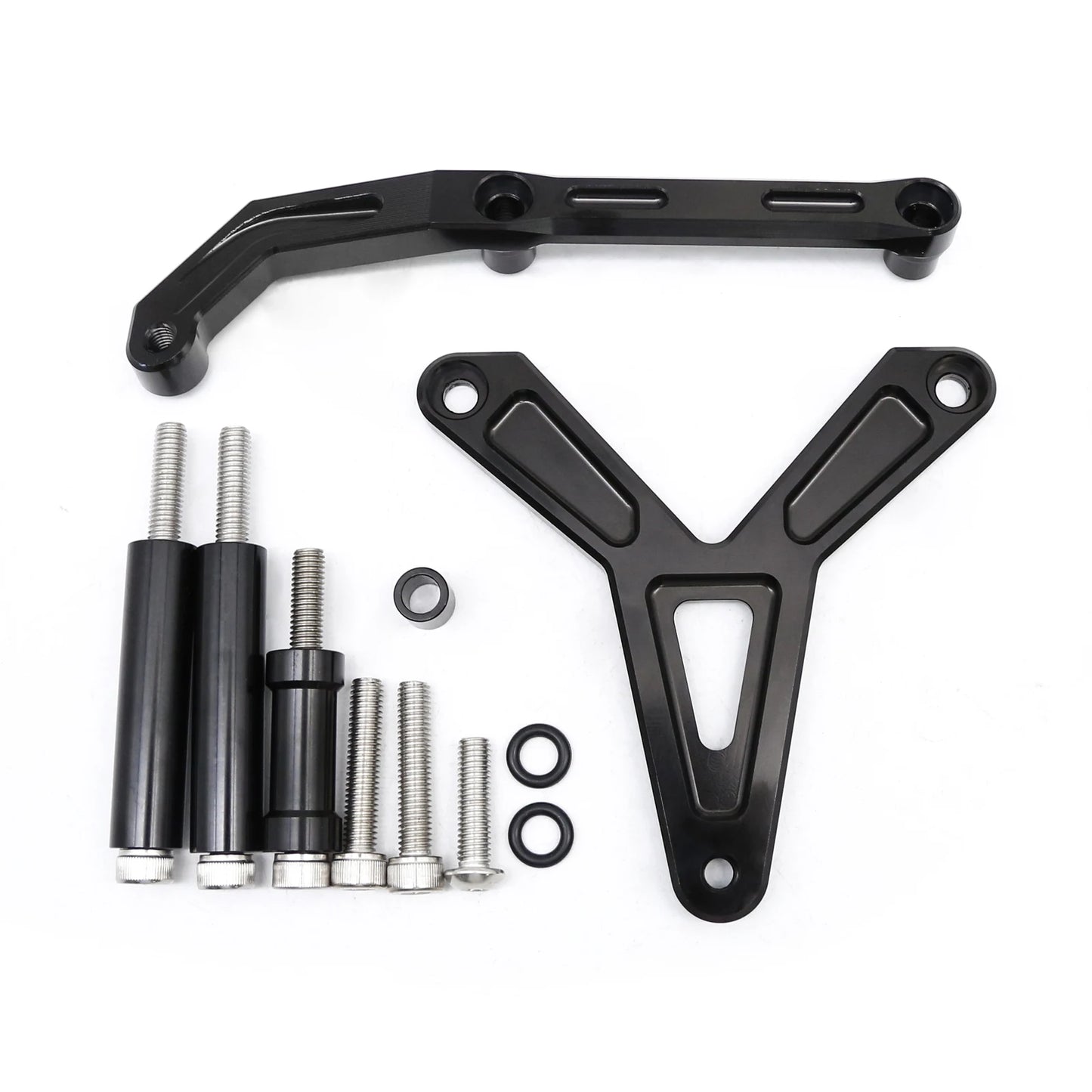 For YAMAHA Tracer 900 GT 2021 2022 2023 CNC Aluminum Carbon Motorcycle Steering Damper Stabilizer Bracket Mounting Support Kit
