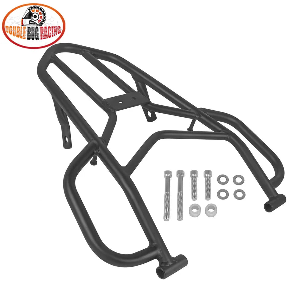 Motorcycle Rear Seat Luggage Rack With Handle Grip Support Shelf Fits For HONDA CRF300L CRF300 Rally CRF 300 L 2021 2022 2023