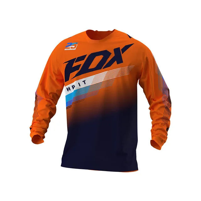 2022 Motocross Mountain Enduro Bike Clothing Bicycle Moto Downhill T-shirt Hpit Fox Women Men Cycling Jersey MTB Shirts BMX