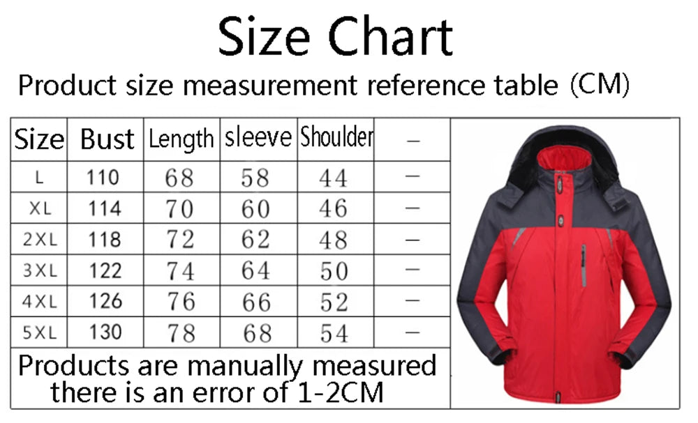 2023 Goldwing GL 1500 Winter Mens Casual Jacket Fashion Thick Coat Hooded Sportswear Zipper Windbreak Outwear Comfortable Tops