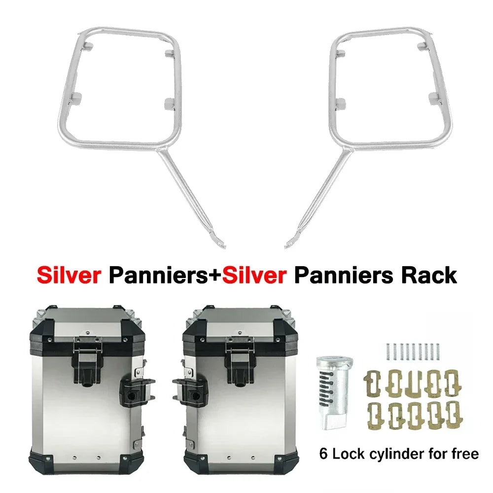 For CFMOTO MT650 650 MT 650MT 2020-2023 Motorcycle Rear Side Saddlebag Box Panniers Steel Luggages Rack Carrier Bracket Holder