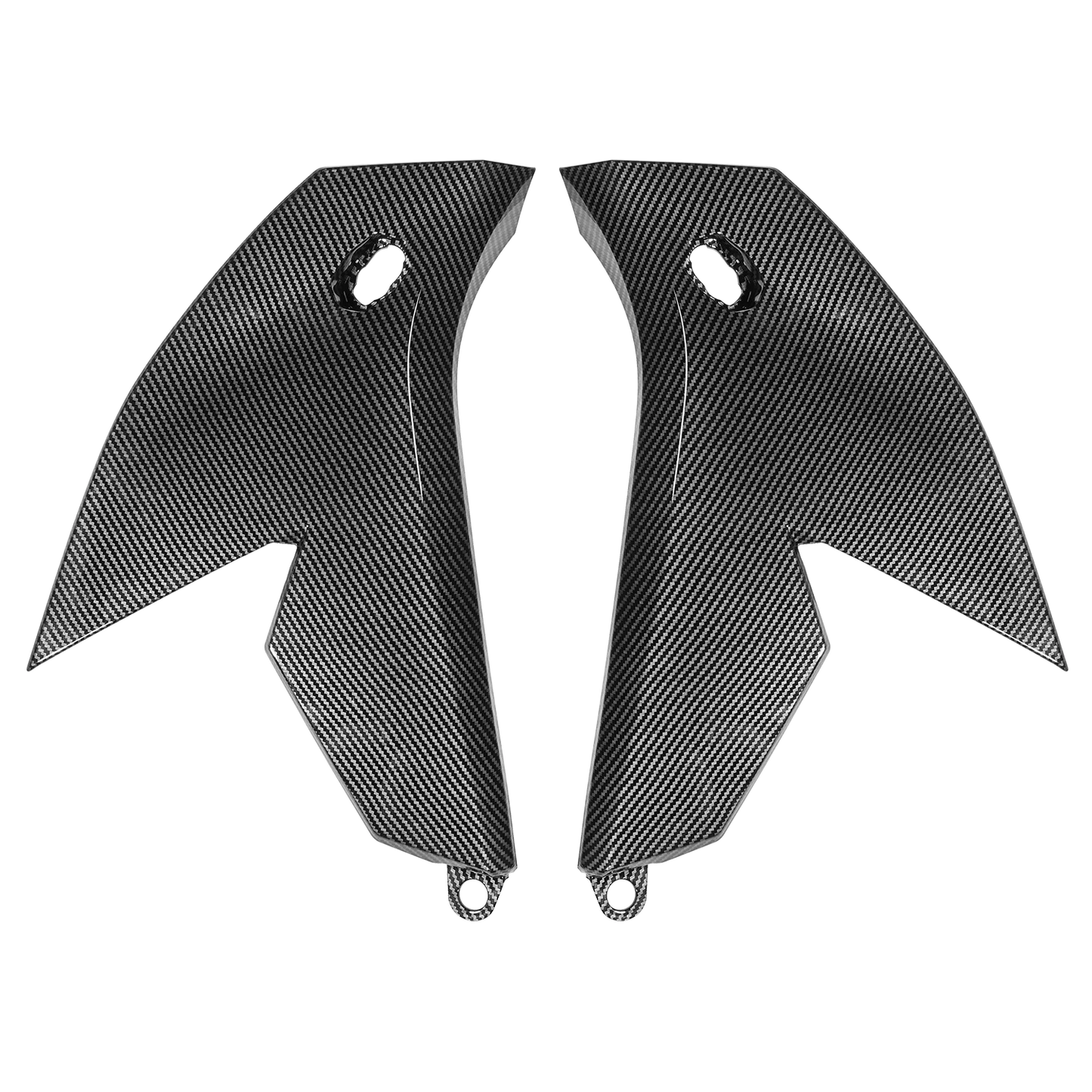 For Kawasaki Versys650 2022 2023 2024 Motorcycle Side Fairing Radiator Cover Panel Frame Protection Versys 650 Accessories