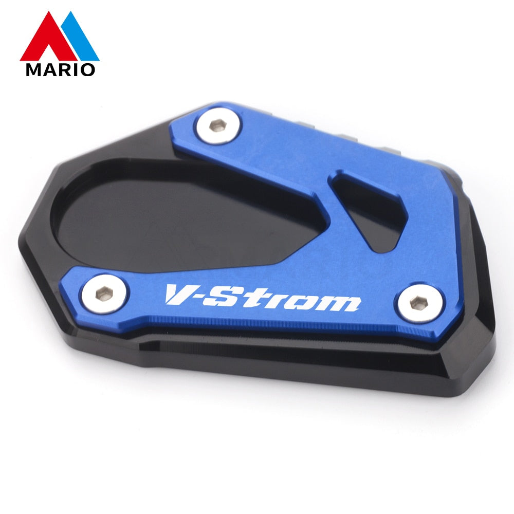 Motorcycle Foot Side Stand Enlarger Extension Kickstand Pad Plate Anti-slip For Suzuki V-Strom 1000 1050 VSTROM V Strom 1050XT