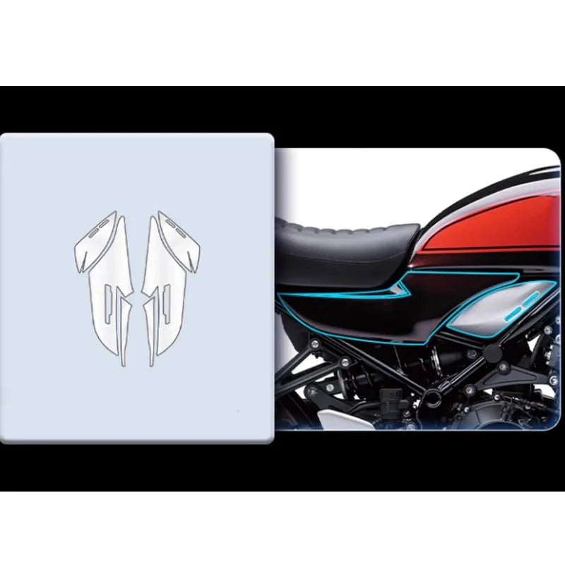 For Z900RS Stickers Invisible Clothing Waterproof Protective Film Fuel Tank Motorbike Retrofit Accessories