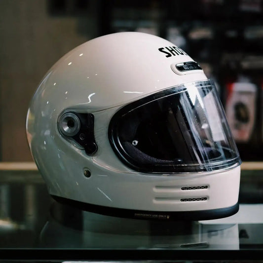 Shoei Glamster Retro Cruise Latte Free Climbing Motorycle Helmet Moto Retro Helmet Motorbike Riding Motocross Full Face Helmets
