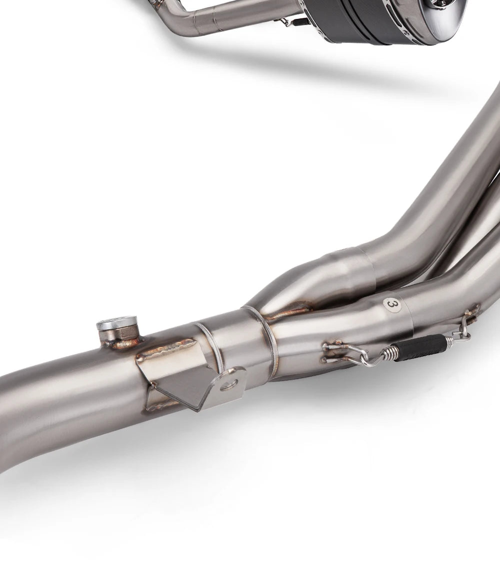 Motorcycle full exhaust system for Yamaha MT-09 Mt09 exhaust front line pipe sports motorcycle leaks atv muffler 2021-2023