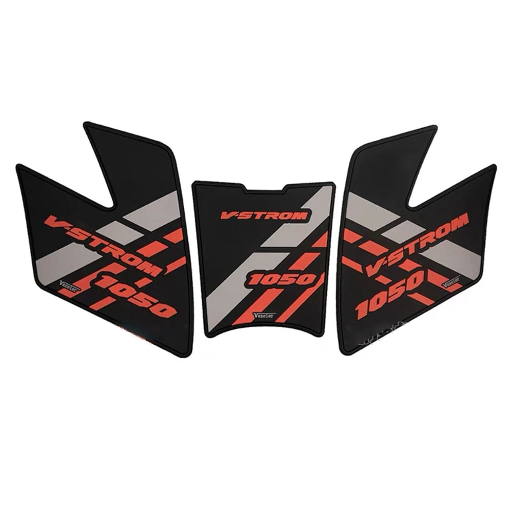 Motorcycle Non-slip Side Fuel Tank Stickers Waterproof Pad Rubber Sticker For Suzuki 1050 V-strom DL1050 XT V strom dl 1050xt