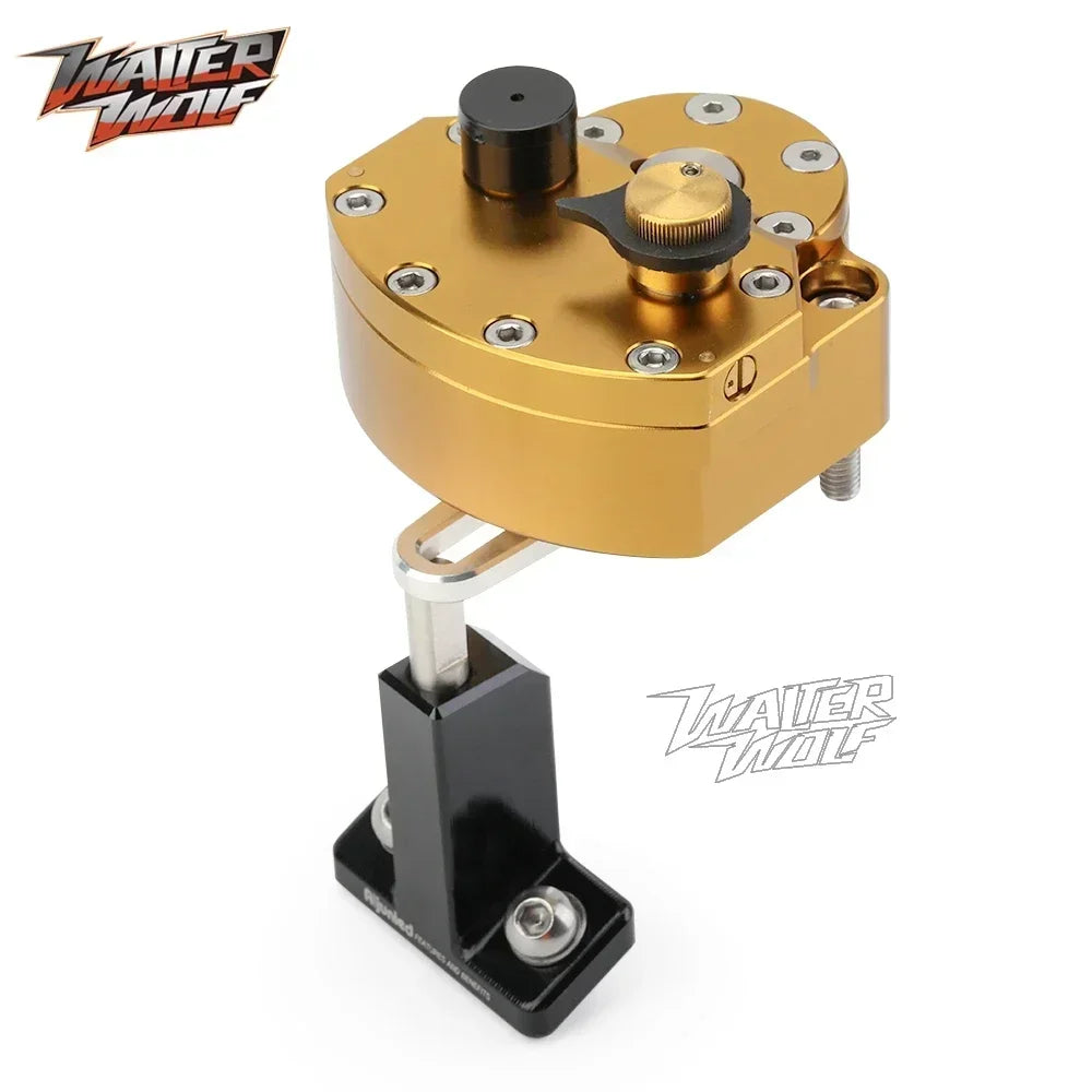 Adjustable Steering Damper Stabilizer for Kove 450 Rally 2023 2024 Stability Safety 24 Gear Damping Control for Colove Rally 450