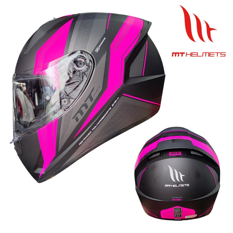Unisex Retro Helmet MT Stinger Off-road Motorcycle Helmet Riding Full Face Helmet Motocross Helmet Capacete De Moto