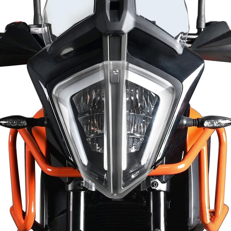 Headlight Head Lamp Light Grille Guard Cover Protector For KTM 390 790 890 ADVENTURE ADV 2019 2020 2021 2022