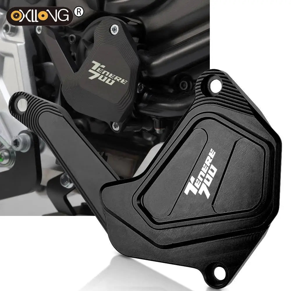 For YAMAHA Tenere 700 Headlight Gear Shift Lever Protective Water Pump cover Brake Skid plate bash frame guard Clamps Tenere700