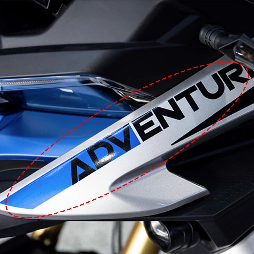 For VOGE DS525X DS 525X DSX525 525 DSX Motorcycle Front Lip Personalized Decorative Sticker Birdmouth Flower Front Mouth Sticker