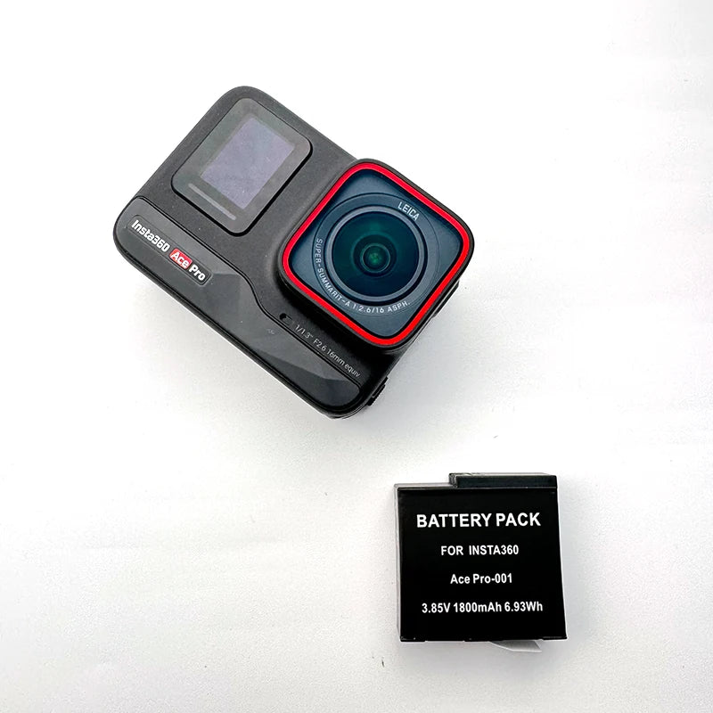 New Version Battery For Insta360 Ace Pro & Ace Optional Fast Charger Box with TF Card Storage For Insta 360 Camera Accessories