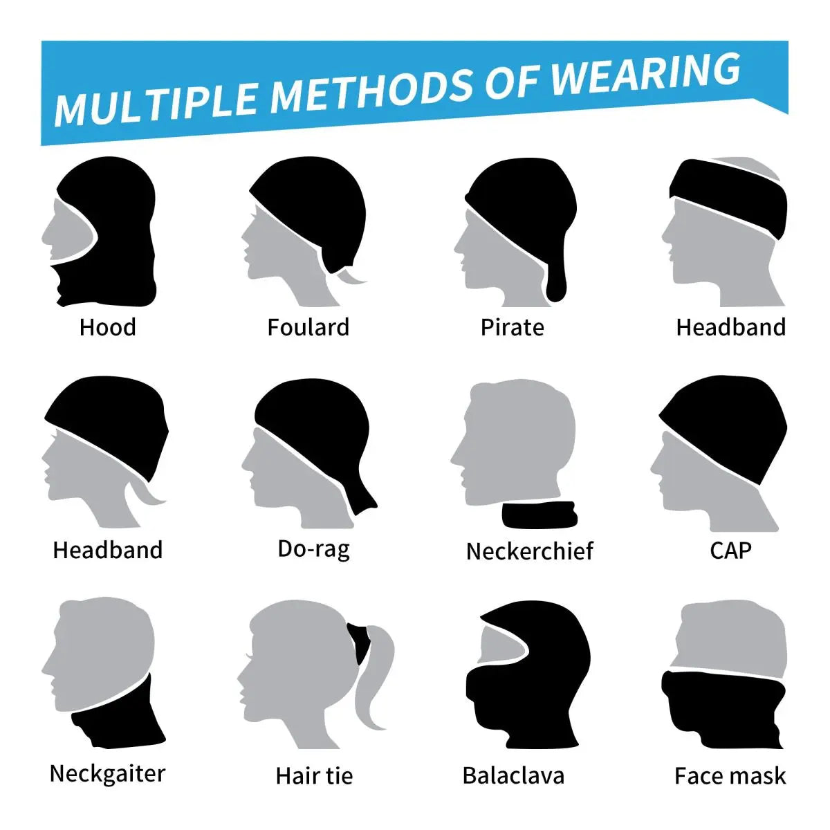 Ducatis Performance Balaclava Accessories Neck Cover Riding Motorcycle Bandana Mask Scarf for Men Women All Season