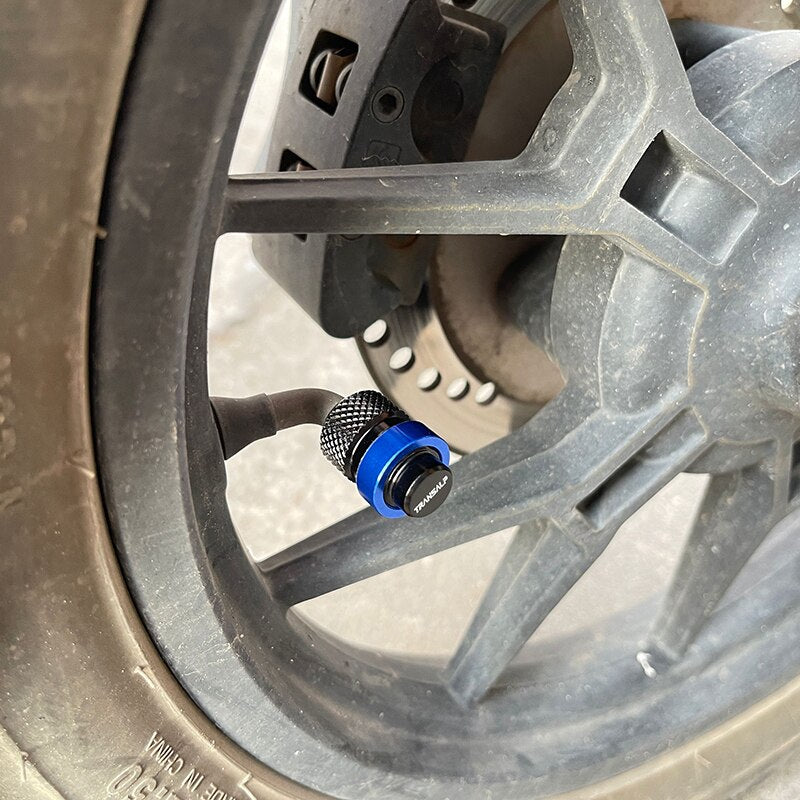 Motorcycle Accessorie Wheel Tire Valve Stem Caps For HONDA TRANSALP 600 650 700 XLV Transalp CNC Airtight Covers new motorbike