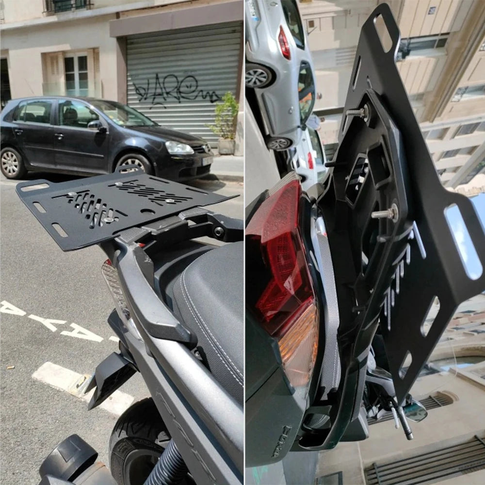 FOR CanAm Ryker CANAM RYKER Rear Luggage Support Shelf Case Holder Trunk Frame Plate Bracket Motorcycle Accessories 2023 2024