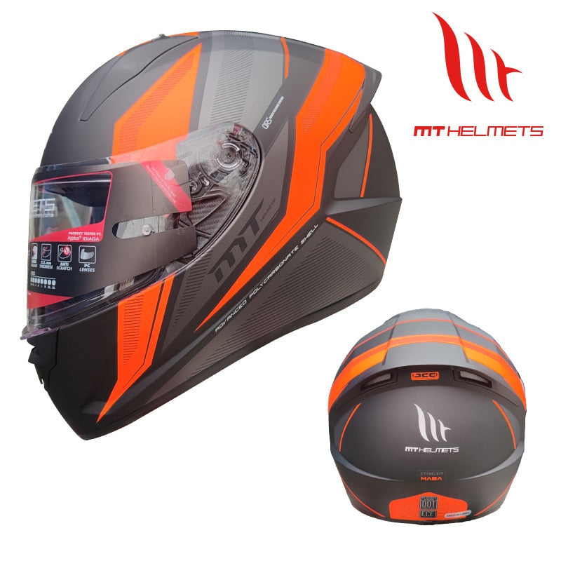 Unisex Retro Helmet MT Stinger Off-road Motorcycle Helmet Riding Full Face Helmet Motocross Helmet Capacete De Moto