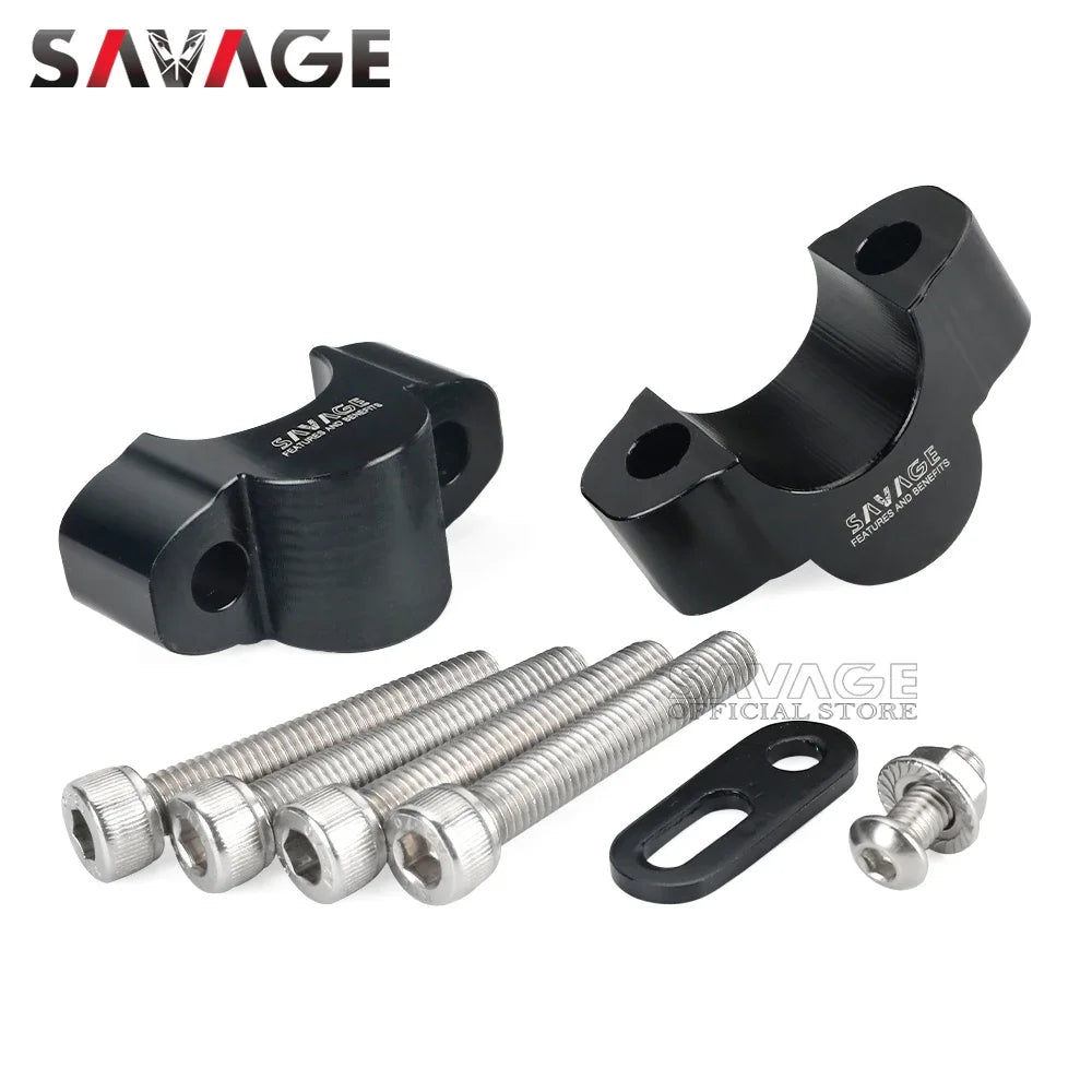 Tracer 900 9 GT Motorcycle Handlebar Riser For Yamaha Tracer 900GT 9GT 2021-2024 28mm 1 1/8" Handle Bar Clamp Heighten 20mm