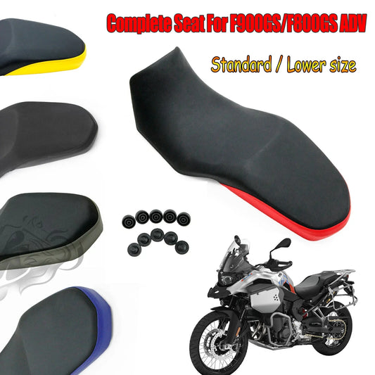 Fit For 2024 - 2025 BMW F800GS F900GS Adventure Motorcycle Complete High Or Low Driver Seat Pillion Cushion F800 F900 GS ADV