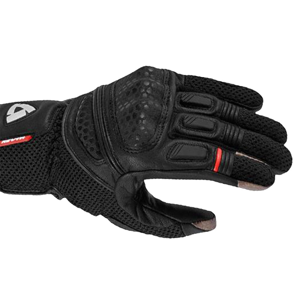 Revit Dirt 2 Mens Leather Motorcycle Gloves Black Motorbike Gants Moto GP Off Road Racing Riding Guantes
