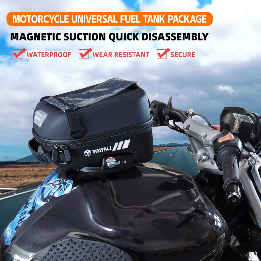 For HONDA Transalp XL750 XL 750 2023 2024 2025 Motorcycle Fuel Tank Bag Luggage Tanklock Storage Bags Backpack  Navigation Bag