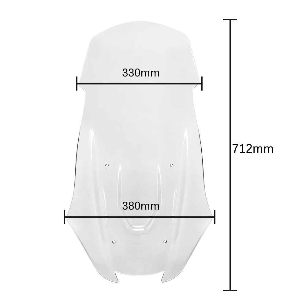 For Honda X-ADV750 XADV750 2021 2022 Touring Windshield Windscreen Motorcycle Fairing Wind Screen Deflectors Spoiler Protector