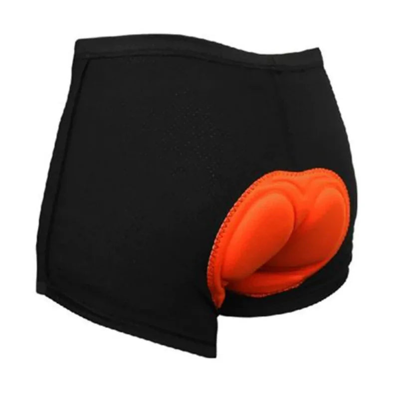 Unisex Black Bicycle Cycling Shorts Solid Cosplay Comfortable Underwear Sponge Gel 3D Padded Bike Cycling Shorts