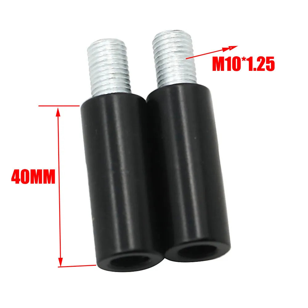 Motorcycle Rearview Mirror Riser Extenders 40mm Clamp Riser For Yamaha MT09 FZ09 FJ09 FJ-09 FZ-09 Tracer MT-09 naked FZ MT FJ 09