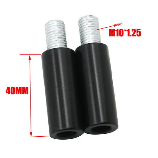 Motorcycle Rearview Mirror Riser Extenders 40mm Clamp Riser For Yamaha MT09 FZ09 FJ09 FJ-09 FZ-09 Tracer MT-09 naked FZ MT FJ 09