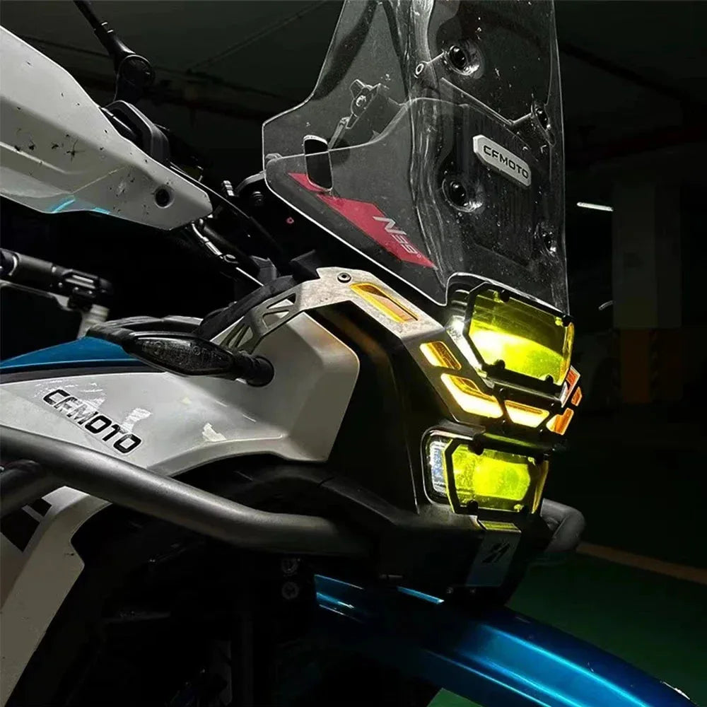 New FOR CFMOTO 450 MT 450MT MT 450 Modified Accessories Headlight Protection Cover Lampshade Lamp Piece