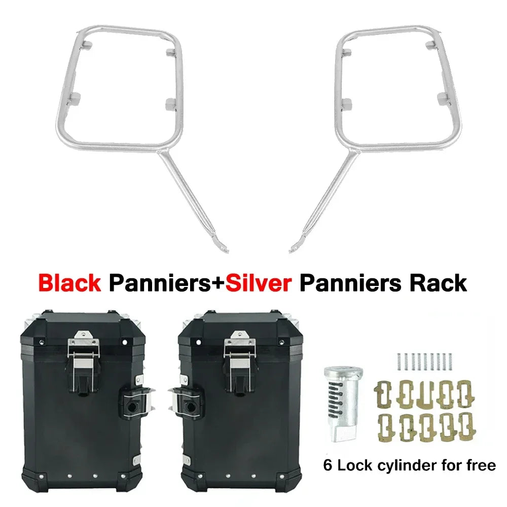 For CFMOTO MT650 650 MT 650MT 2020-2023 Motorcycle Rear Side Saddlebag Box Panniers Steel Luggages Rack Carrier Bracket Holder