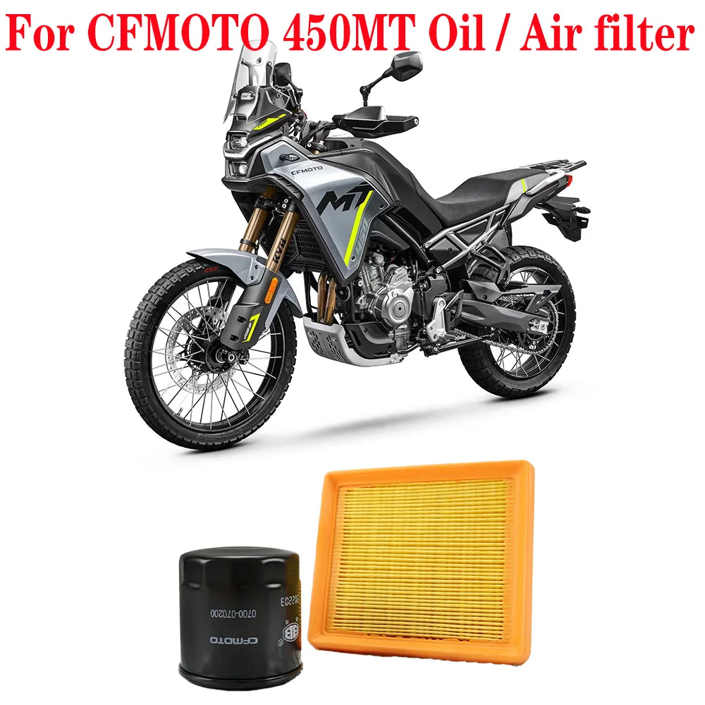 For CFMOTO 450MT MT450 Motorcycle 450MT Oil Cell Air filter filter Machine Air filter 450MT/SR/NK Air filter combination