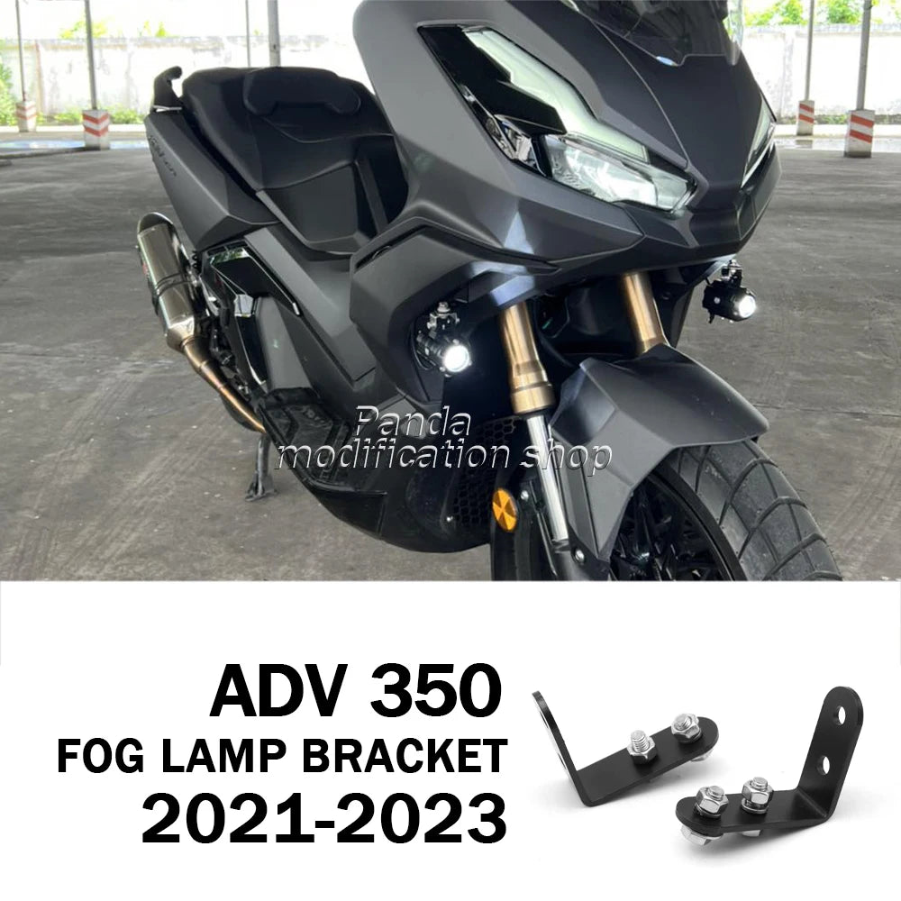 motorcycle Fog lamp bracket for Honda adv350 adv 350 350ADV 350 ADV Auxiliary light bracket  2021 2022 2023  accessories part