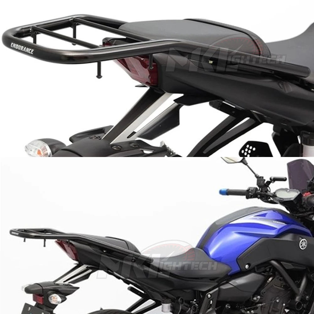 MTKRACING Top Box Bracket For YAMAHA MT-07 2021-2024 FZ-07 Motorcycle New Luggage Rack Rear Rack Carrier Kit