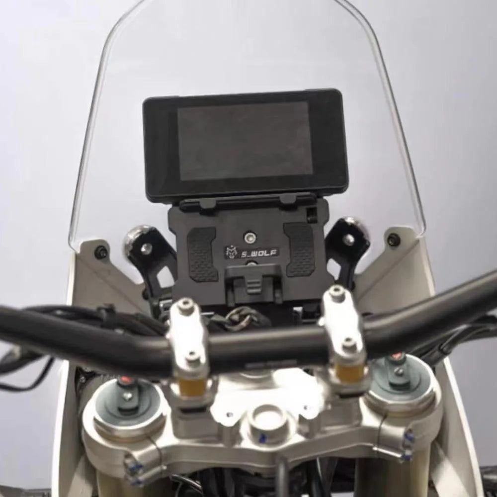 For Colove 450 Rally Motorcycle Navigation Bracket GPS Mount Smartphone GPS Phone Holder