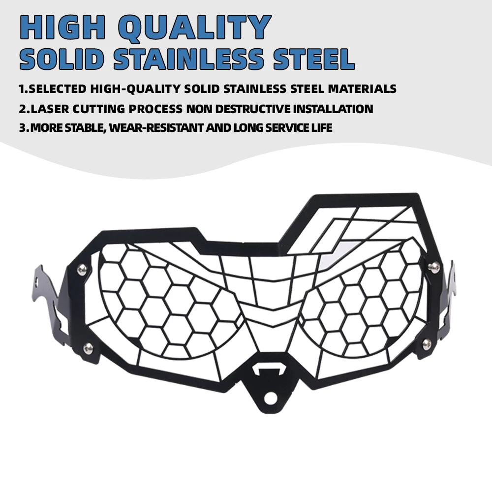 For Honda CRF300L CRF300 Rally CRF 300 L 300L 2021 Motorcycle Accessories Headlight Guard Protector Light Grill Protective Cover