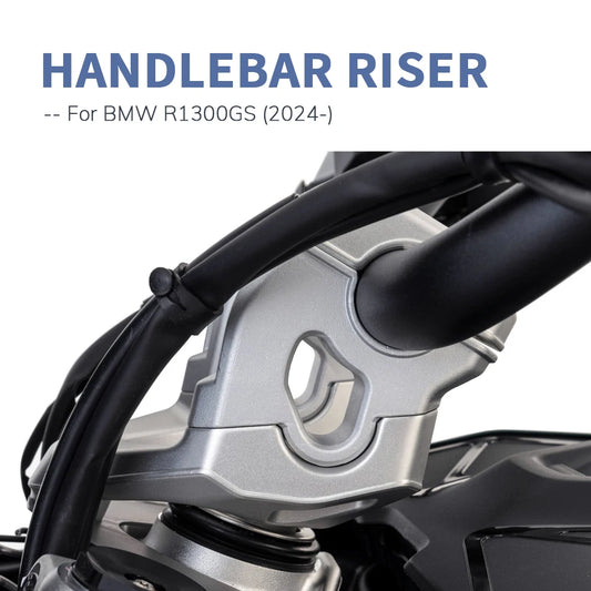 Motorcycle Handlebar Riser Drag Handle Bar Clamp Extend Adapter For BMW R1300GS R 1300 GS 2024-