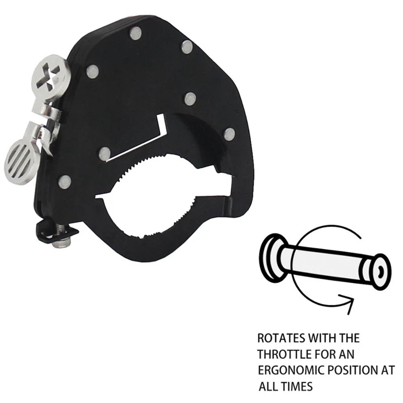 Universal Motorcycle Cruise Control Throttle Lock Assist Handlebar For BMW R1200GS Yamaha Honda NC750