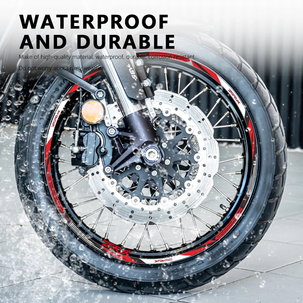 Motorcycle Wheel Sticker Waterproof Rim Stripe Tape TRK 502X Accessories 2022 for Benelli TRK 502 X TRK502X 2017-2023 2020 2021