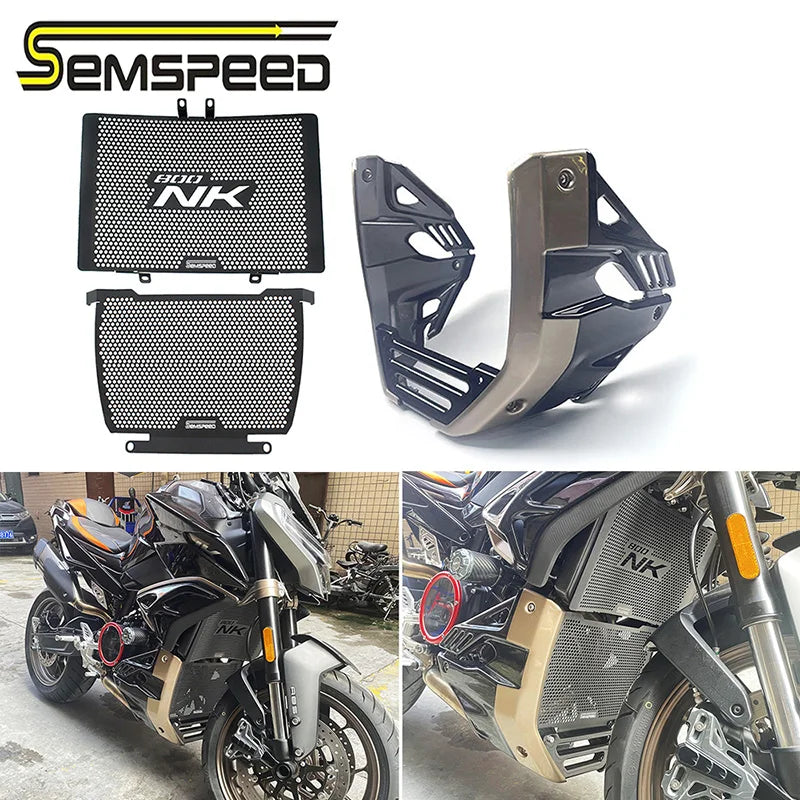 Protection Grille Radiateur Moto CFMoto 800NK NK800 2023-2024 - Alliage Aluminium CNC