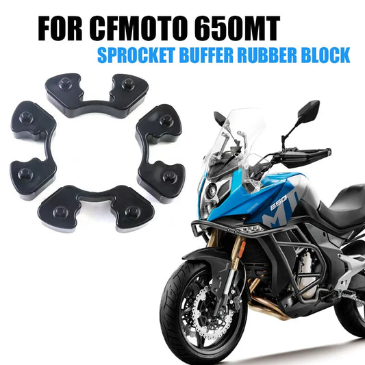 Motorcycle Accessories Sprocket Buffer Rubber Block For CFMOTO 650MT 650 MT MT650