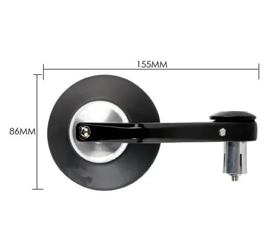 Bar End Side Mirrors for Honda Rebel 250 500 300 1100 CM/CMX500 CMX300 CMX250 CMX1100 17 18 19 20 21 22 2017 2018 2019 2020-2023