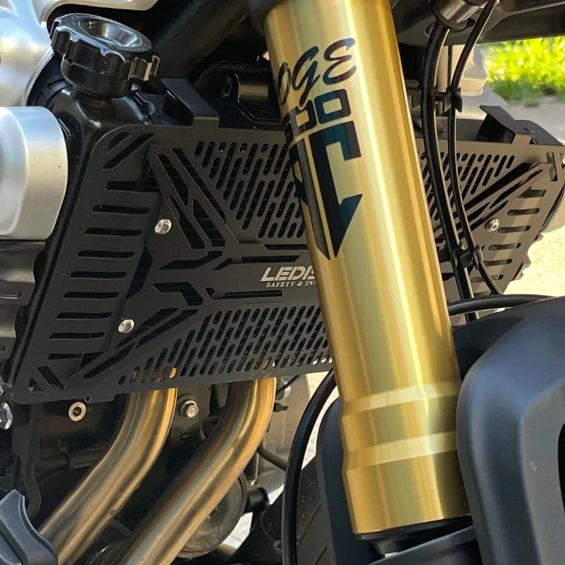 Motorcycle Radiator Grille Guard Cover Protector Radiator Guard compatible with Kawasaki Ninja650 (EX650K) Z650 (ER650H) 17-2024