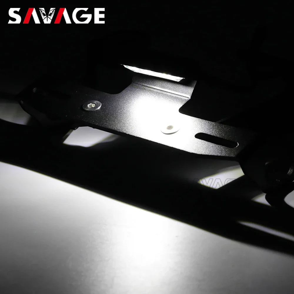 For YAMAHA MT-09/SP FZ-09 2017-2020 Motorcycle License Plate Holder LED Light Tail Tidy Fender Eliminator MT09 2018 FZ09 MT 09
