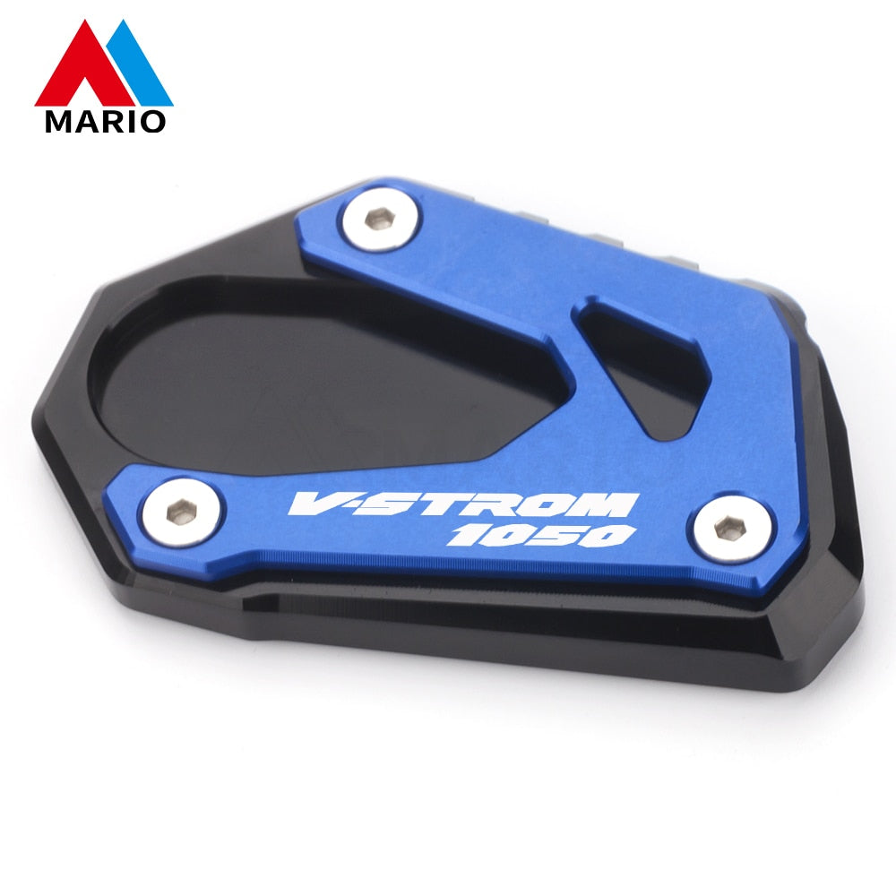 Motorcycle Foot Side Stand Enlarger Extension Kickstand Pad Plate Anti-slip For Suzuki V-Strom 1000 1050 VSTROM V Strom 1050XT
