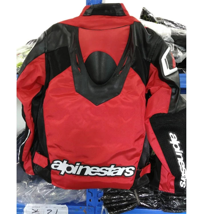 Motorcycle four-season riding suit outdoor travel anti-fall protection motorcycle suit racing suit with detachable liner